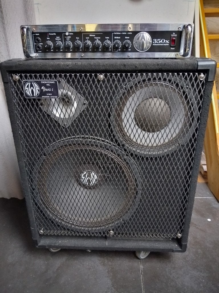 SWR Triad I Bass cab, Muziek en Instrumenten, Ophalen, Gebruikt, Basgitaar, 100 watt of meer