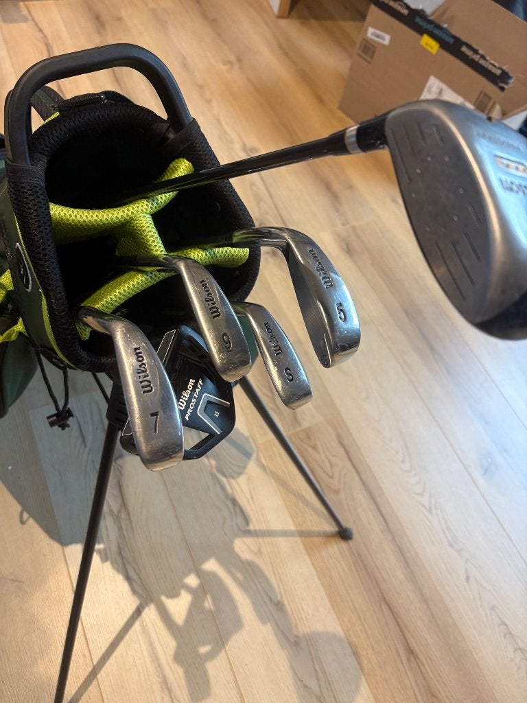 Golf startset wilson, Sports & Fitness, Enlèvement, Utilisé, Club, Autres marques