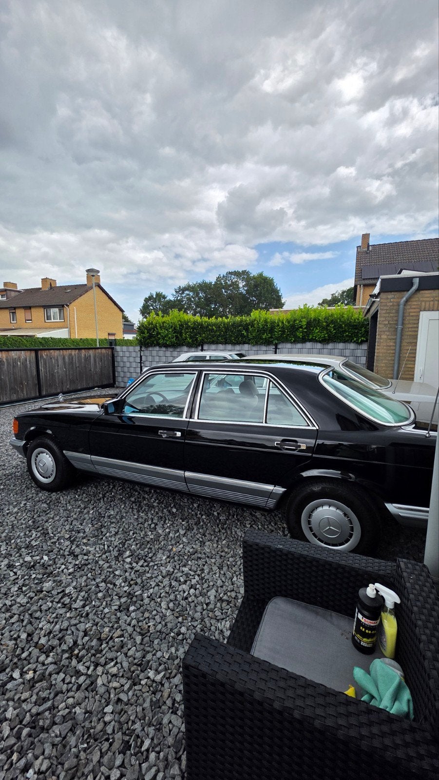 Mercedes-Benz Mercedes 1981 Zwart, Auto's, Stof, Zwart, 4939 cc, Elektrische ramen