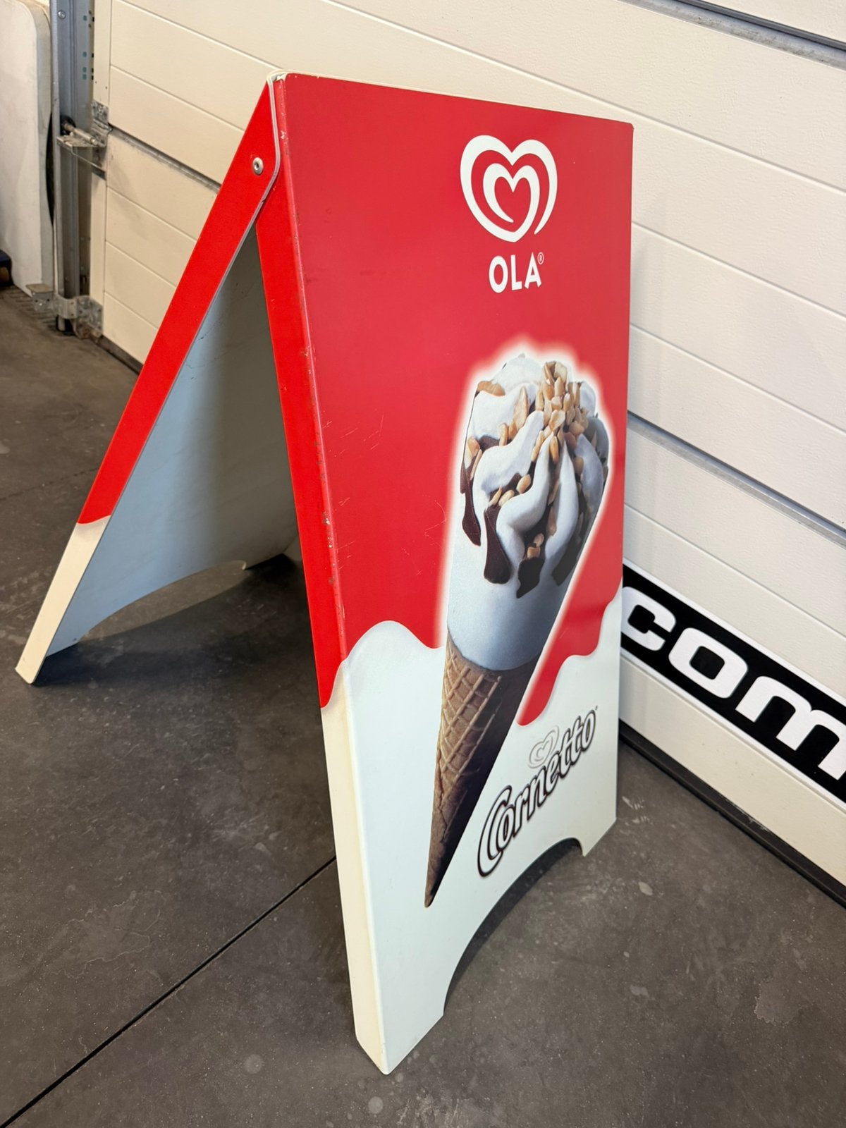 OLA-ijspaneel, Ophalen, Zo goed als nieuw, Reclamebord