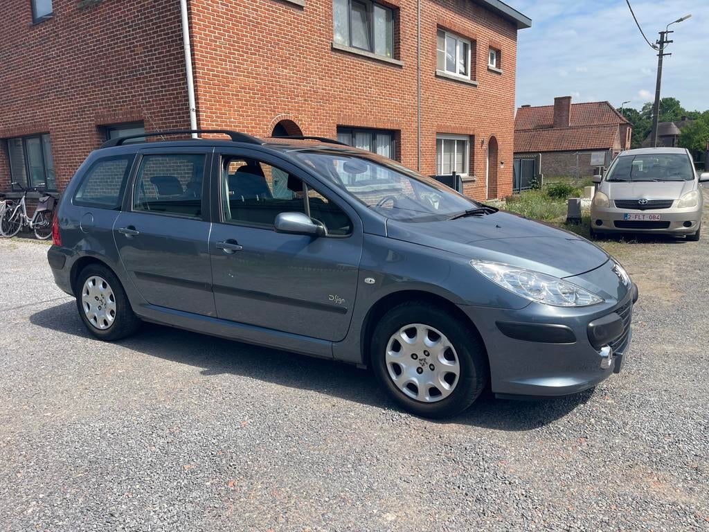 Peugeot 307 SW 1.4i Essence,Airco,66.000km.!!! 1er propriét., Autos, Argent ou Gris, Achat, 65 kW, Boîte manuelle