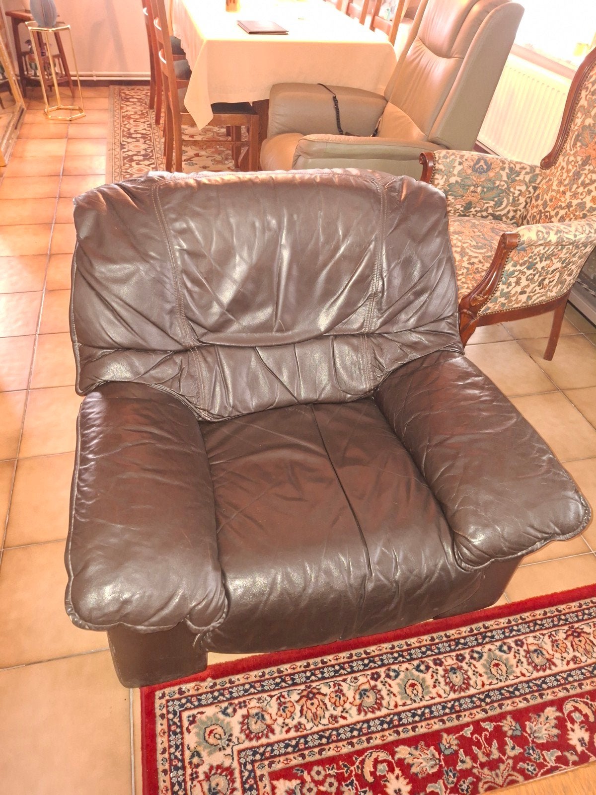 lederen salon, Huis en Inrichting, Ophalen