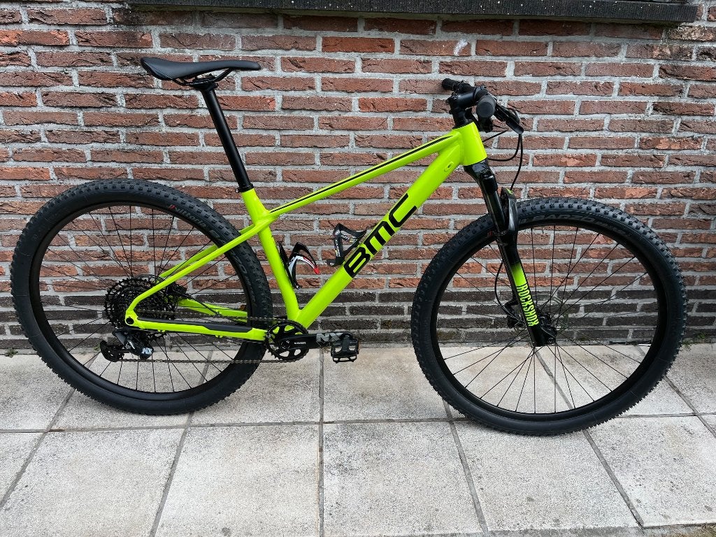 BMC twostroke AL hardtail groen NIEUWSTAAT, Fietsen en Brommers, Fietsen | Mountainbikes en ATB, Zo goed als nieuw, Heren, Overige merken