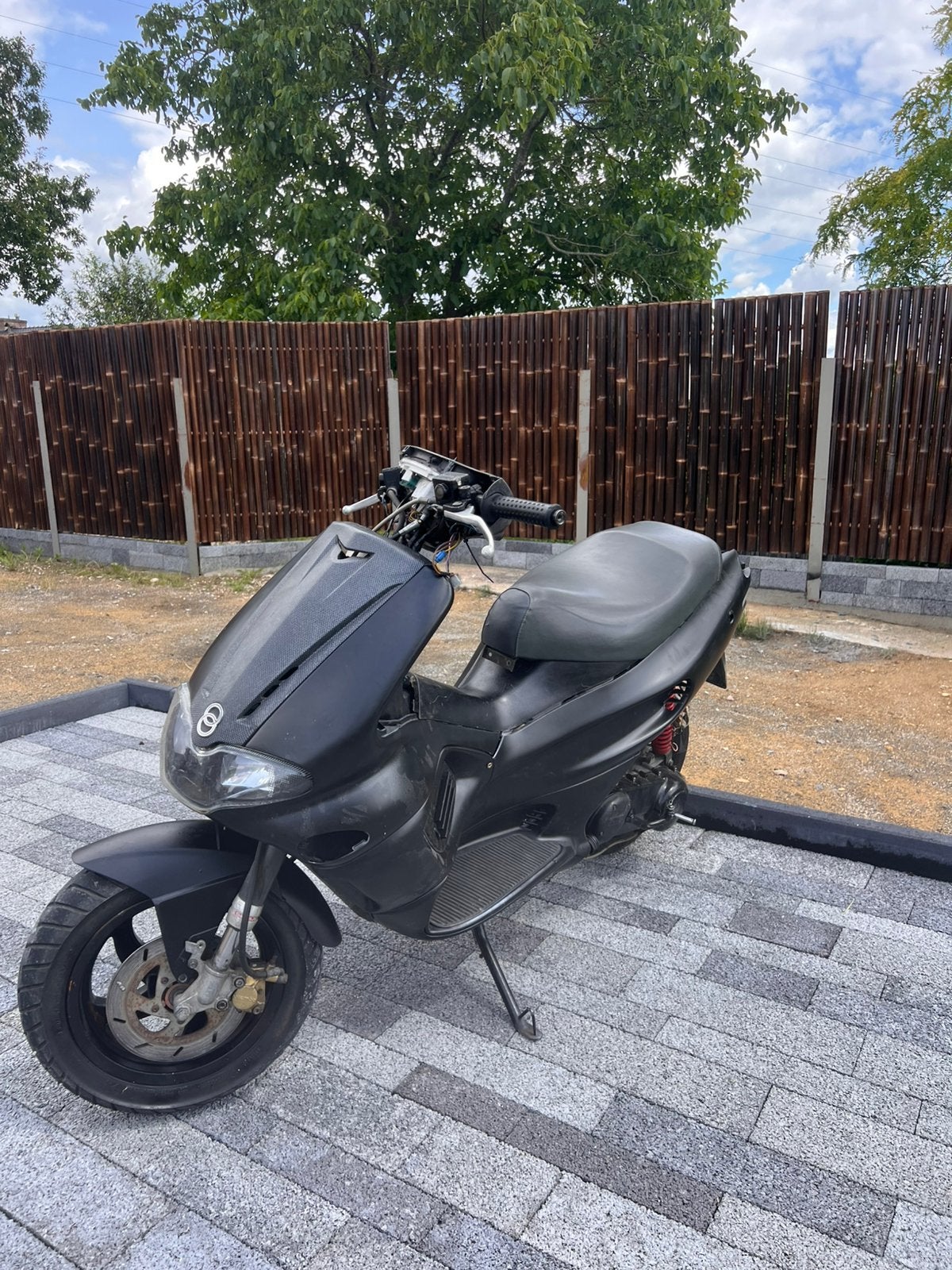 Gilera runner 70cc ( start op remreiniger), Fietsen en Brommers, Ophalen, Tweetakt, Gebruikt, 70 cc