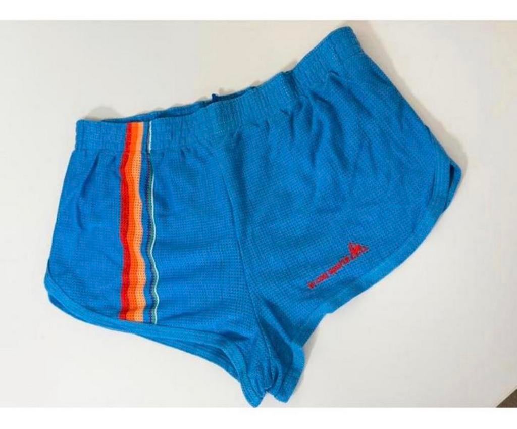 Pantalon de sport vintage Le Coq Sportif maille pour femmes, Enlèvement ou Envoi, Comme neuf, Taille 36 (S), Bleu