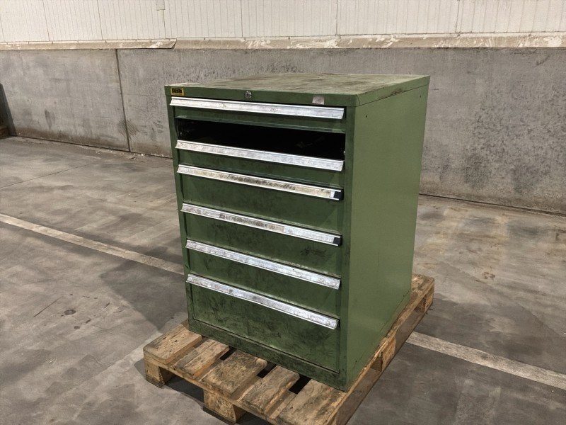 Industriële metalen ladekast