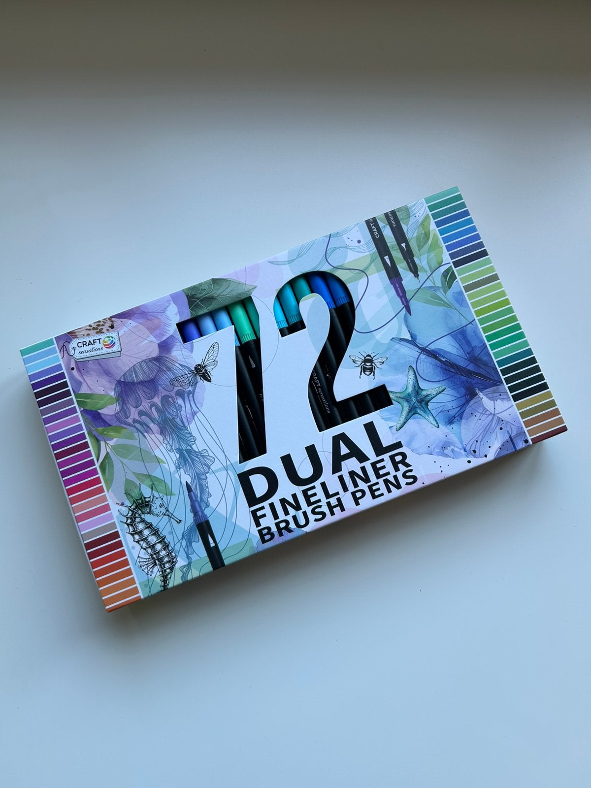 Stiften - 72 Dual Fineliner Brush Pens, Ophalen of Verzenden, Nieuw