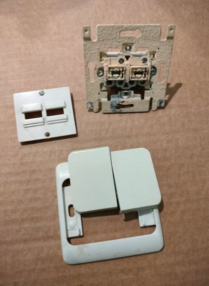 NIKO Afdekplaatjes + speciale schakelaars niko 1995 retro, Ophalen of Verzenden, Gebruikt, Overige merken, Schakelaar