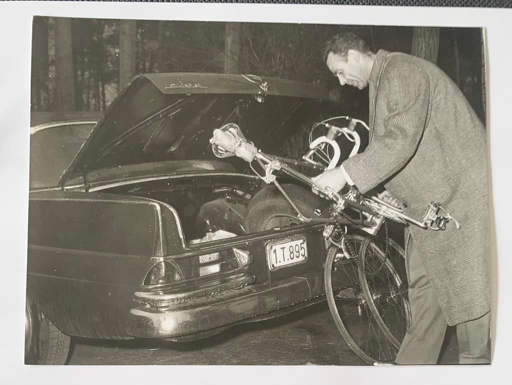 Vintage foto van Rik van Steenbergen, Verzamelen, Ophalen of Verzenden, 1960 tot 1980, Zo goed als nieuw, Foto