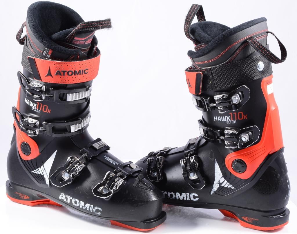 Chaussures de ski 44.5 45 EU ATOMIC HAWX ULTRA 110 X, Carving, Enlèvement ou Envoi, Utilisé, Atomic