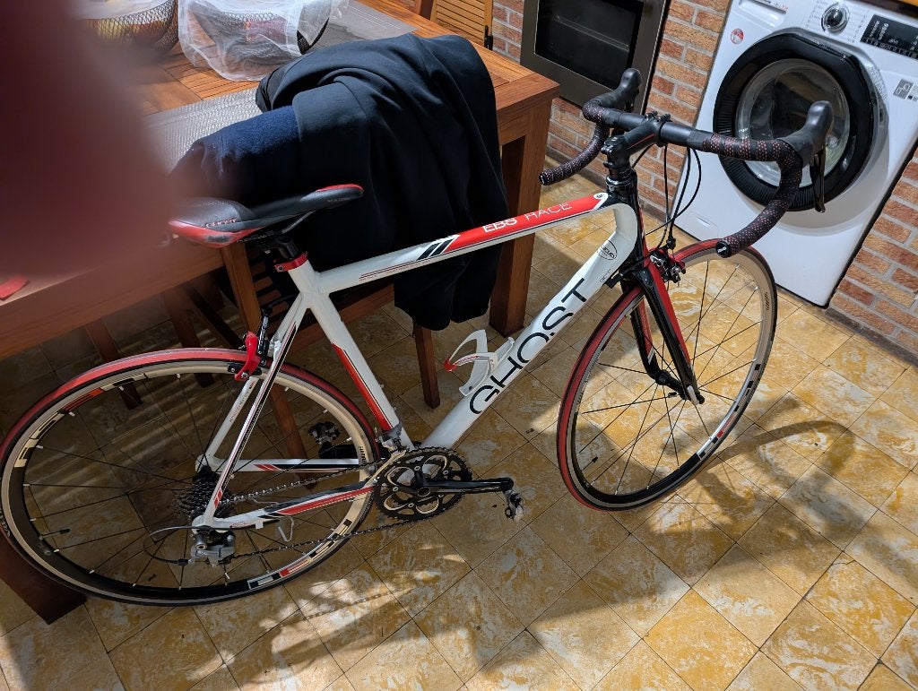 Vélo route Ghost, Vélos & Vélomoteurs, Frein sur jante, 65 cm ou plus, Aluminium, Comme neuf