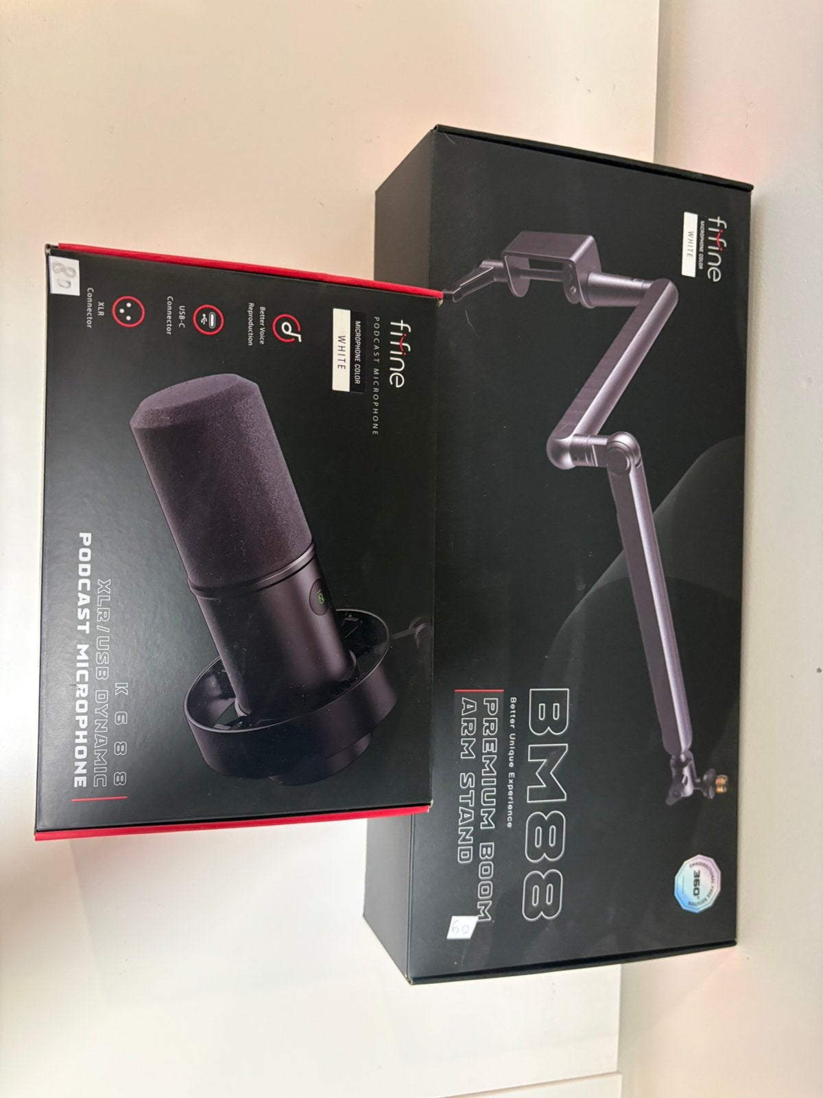 Stream microfoon, Muziek en Instrumenten, Microfoons, Ophalen, Zo goed als nieuw