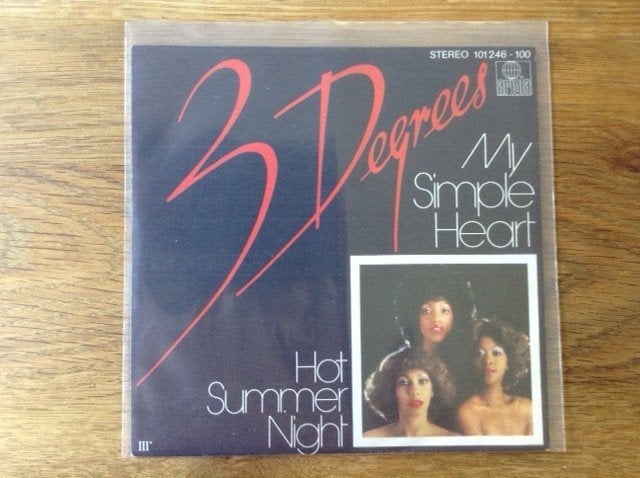 single the three degrees, CD & DVD, Vinyles Singles, 7 inch, Housse de protection extérieure, R&B et Soul, Enlèvement ou Envoi