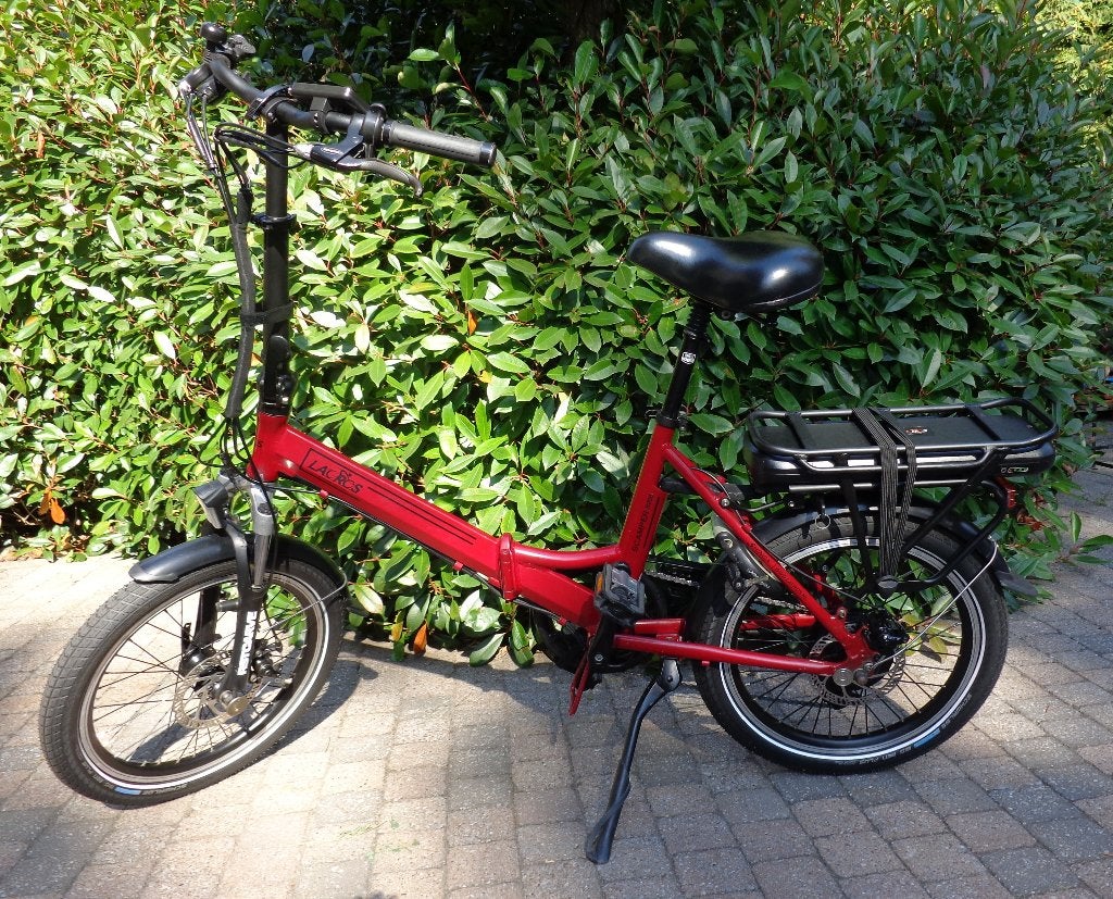Elektrische vouwfiets Scamper Shinga Lacros S200, Vitesses, Comme neuf, Enlèvement, Totalement pliable
