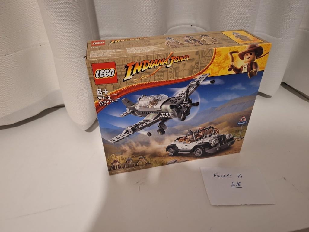 Lego - 77012 Indiana Jones Gevechtsvliegtuig achtervolging, Ophalen of Verzenden, Lego
