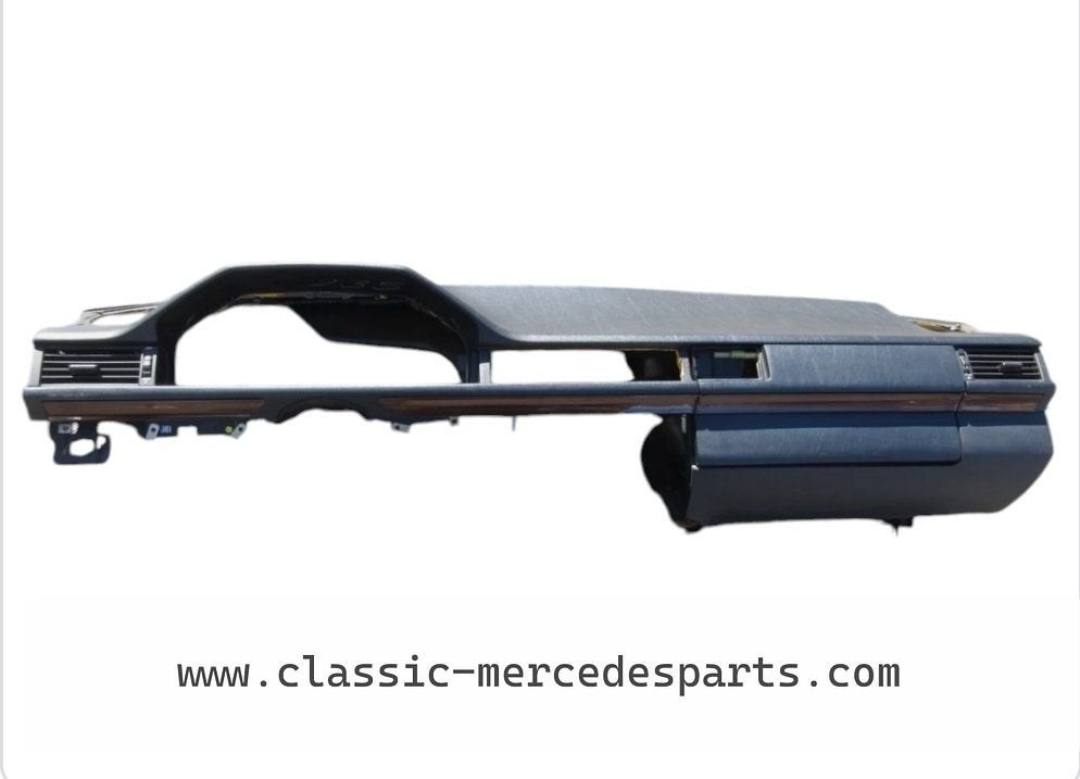 Dashboard Mercedes W124 blauw met hout afwerking, Ophalen, Gebruikt, -, -