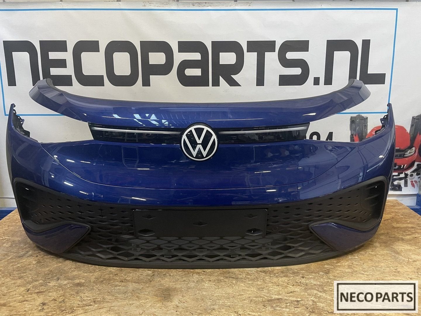 BUMPER VW ID5 ID.5 VOORBUMPER COMPLEET MET RADAR ORIGINEEL, Arrière, Volkswagen, -, Haillon arrière
