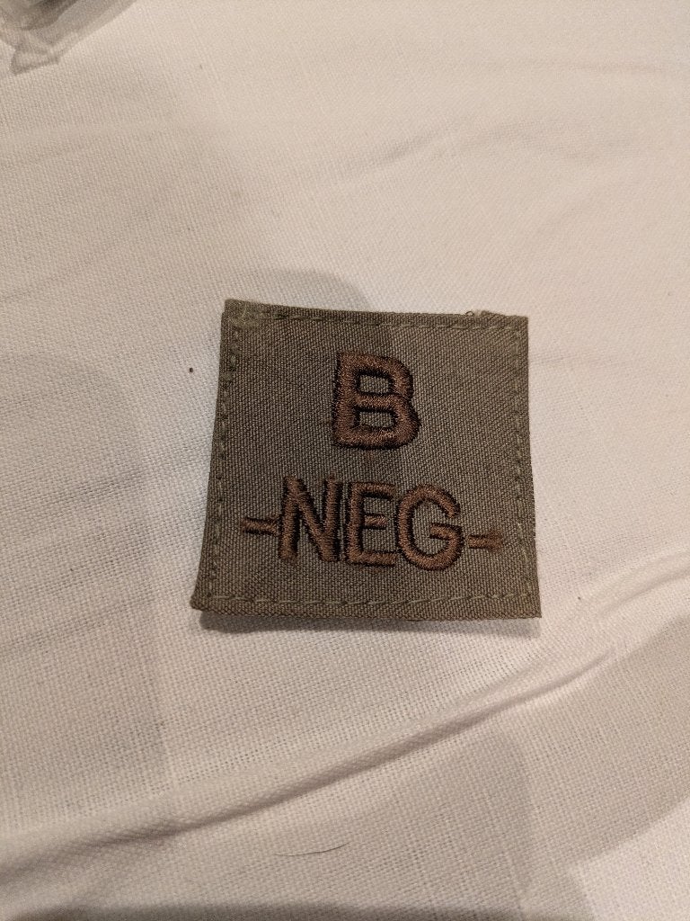 B negatief, Ophalen of Verzenden, Landmacht, Embleem of Badge