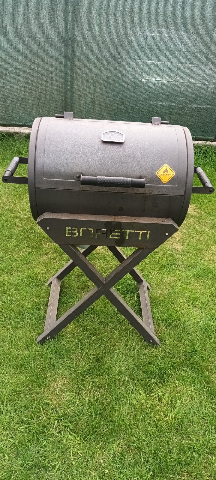 bbq boretti addizio, Ophalen, Gebruikt