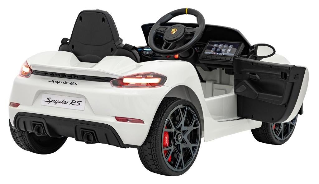 VOITURE ÉLECTRIQUE ENFANT • Porsche Spyder 12V 7Ah, Enlèvement, Neuf
