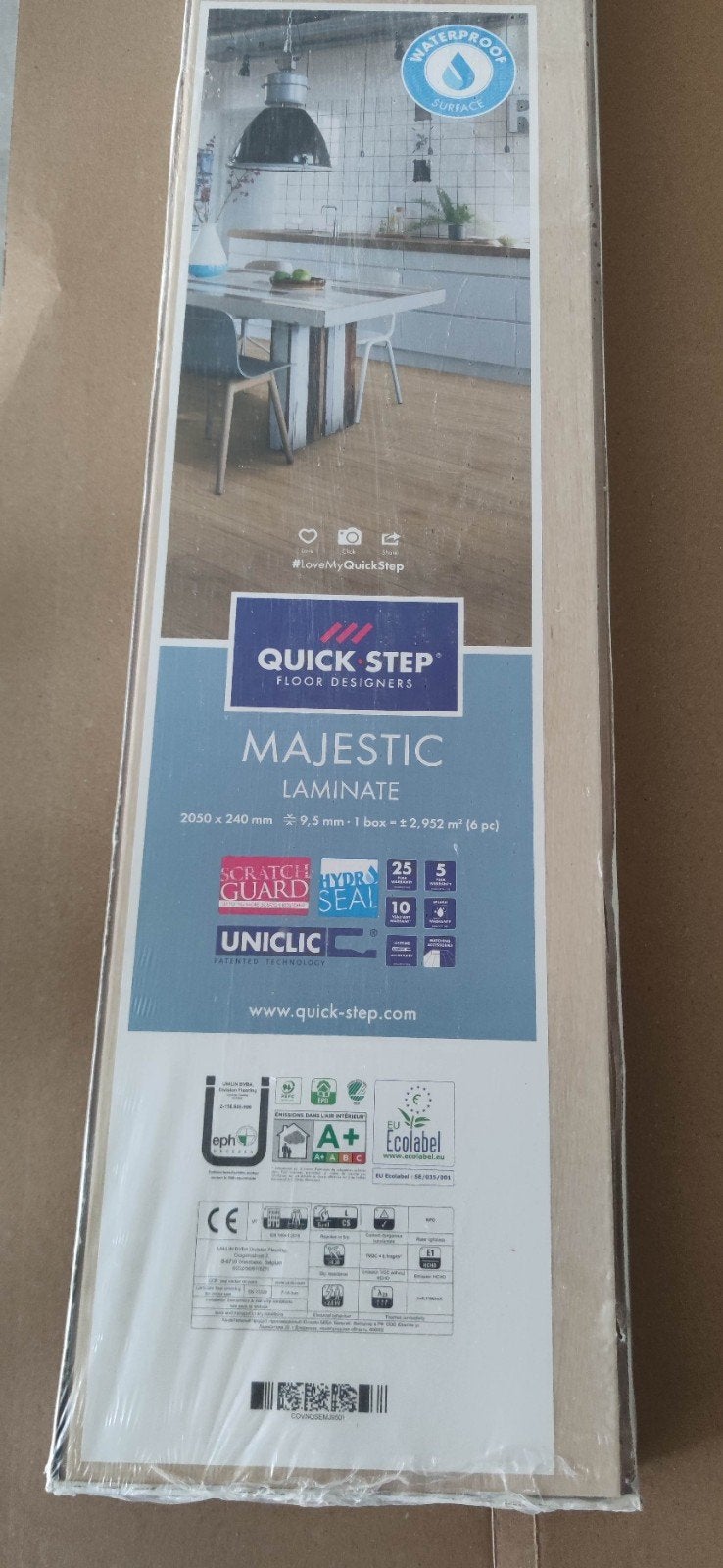 Laminaat Quickstep Majestic Woestijn Eik Licht Natuur MJ3550, Ophalen, Laminaat