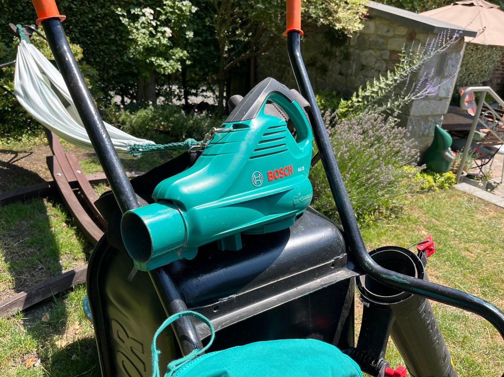 Bosch ALS 25 – Aspirateur/Souffleur/Broyeur de jardin, Enlèvement, Comme neuf