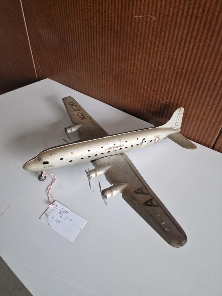 Metal Marx DC4 Pan Am 50 ans, Collections, Enlèvement, Utilisé, Modèle réduit