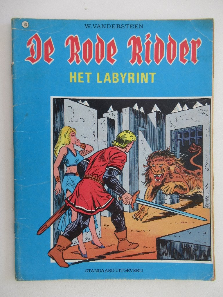 rode ridder....nr.68....het labyrint............1st, Ophalen of Verzenden, Gelezen