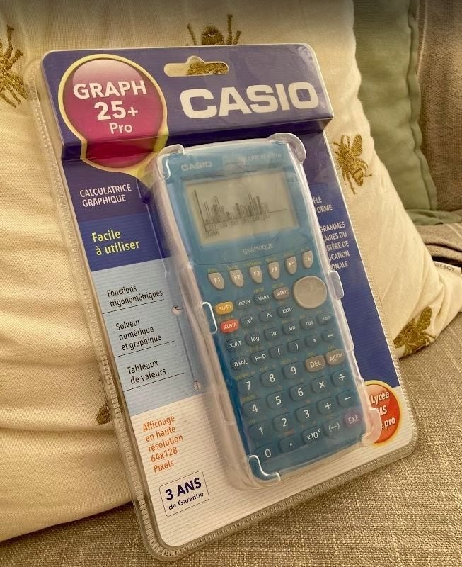 Casio Graph 25+ - NEUVE / SOUS BLISTER D'ORIGINE, Ophalen of Verzenden, Grafische rekenmachine, Nieuw
