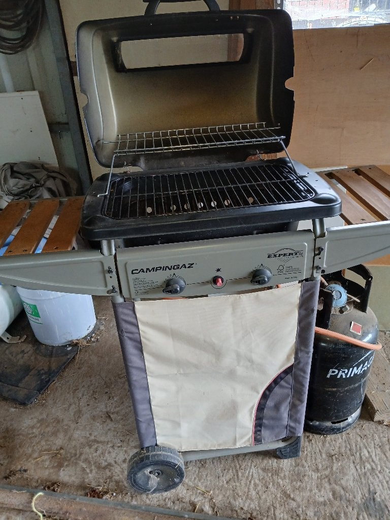 Barbecue op gas 2 branders, Ophalen, Gebruikt, Barbecoock