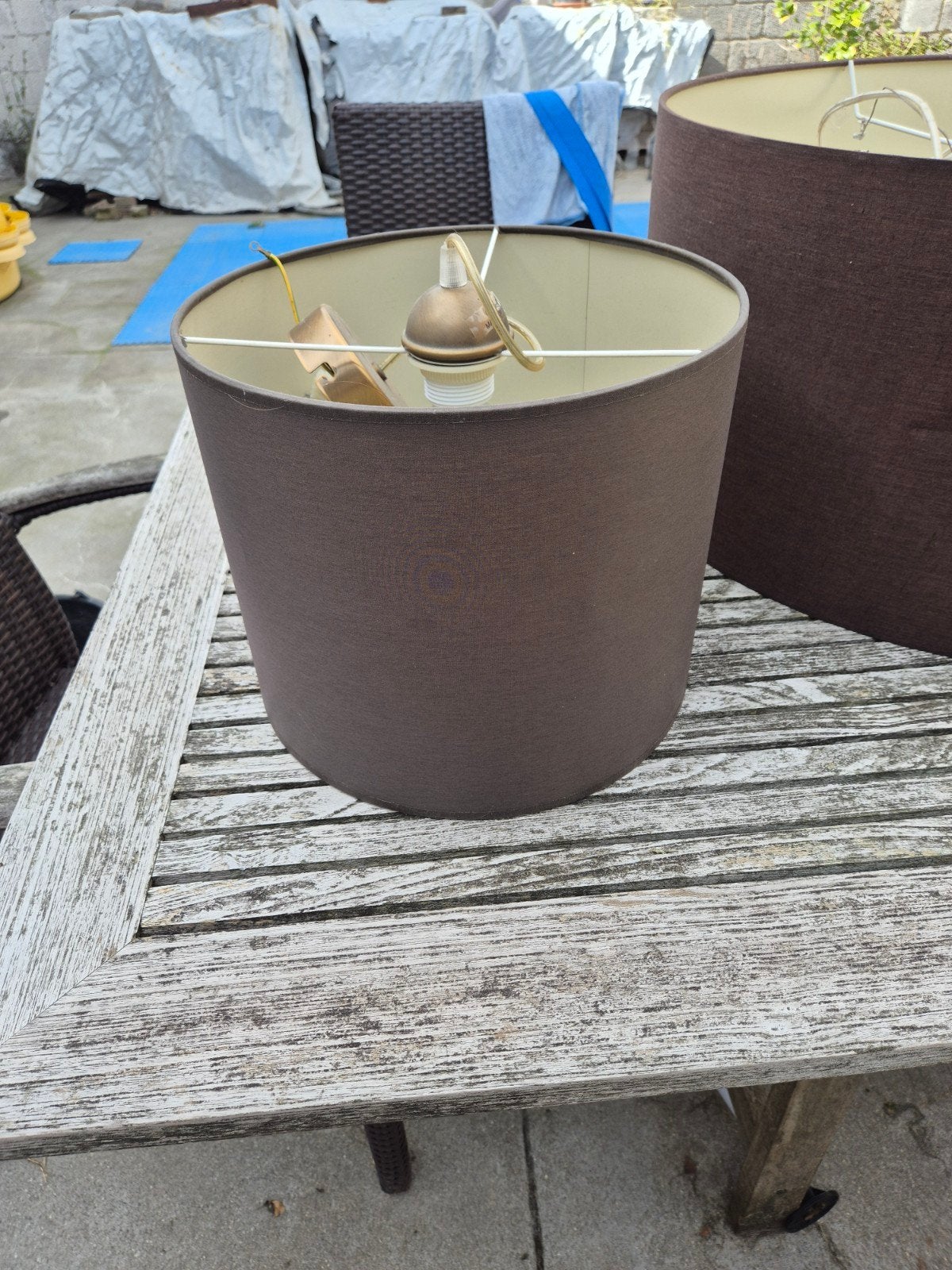lampekap 30cm diameter, Ophalen