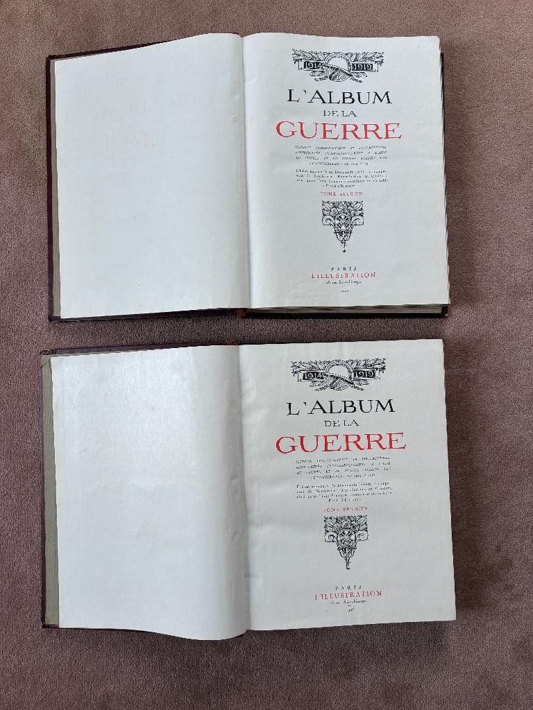 L' Album de la guerre Tome 1 ET 2, 1914-1919, Enlèvement ou Envoi
