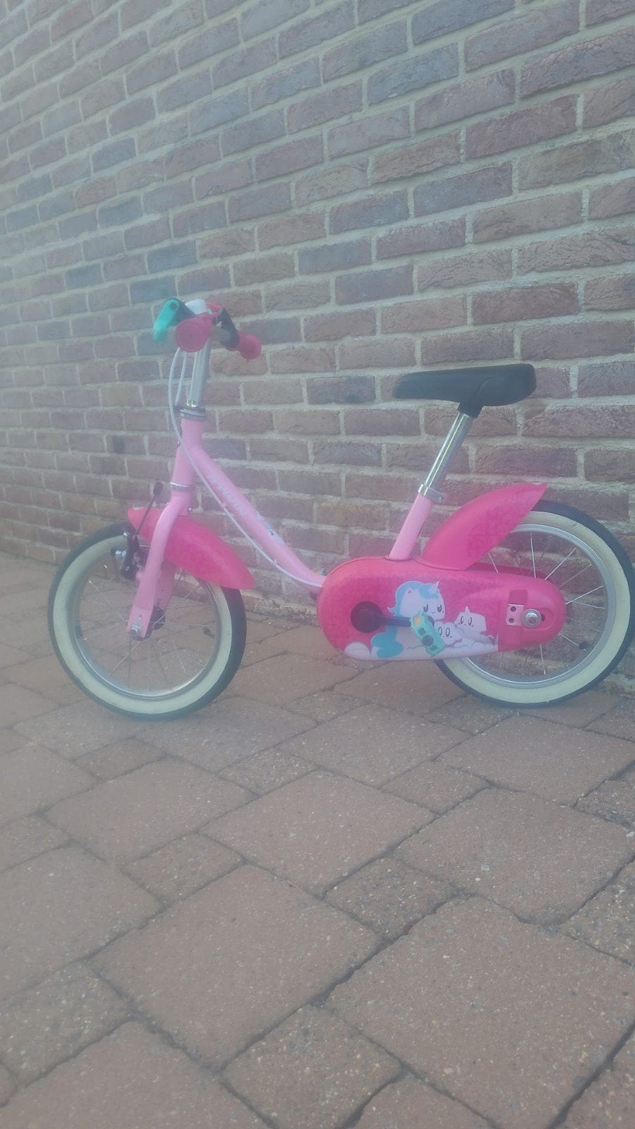 kinderfiets, Fietsen en Brommers, Ophalen, Velgrem, 14 inch of minder, Zo goed als nieuw