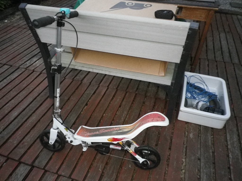 Trotinnette enfant avec chaine, Vélos & Vélomoteurs, Enlèvement, Comme neuf, Step simple
