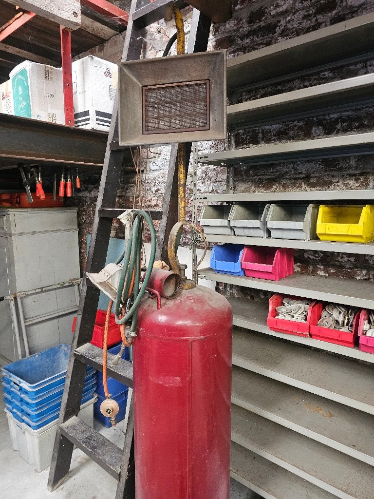 RADIANTS + BONBONNE GAZ PROPANE 33 KG, Bricolage & Construction, Moins de 60 cm, Enlèvement, Utilisé, 80 cm ou plus