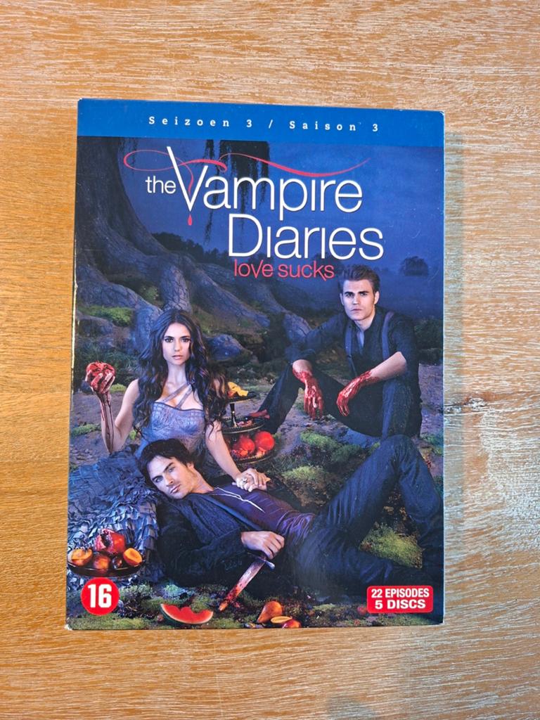 Dvd Box The Vampire Diaries Seizoen 3, À partir de 16 ans, Enlèvement ou Envoi, Comme neuf