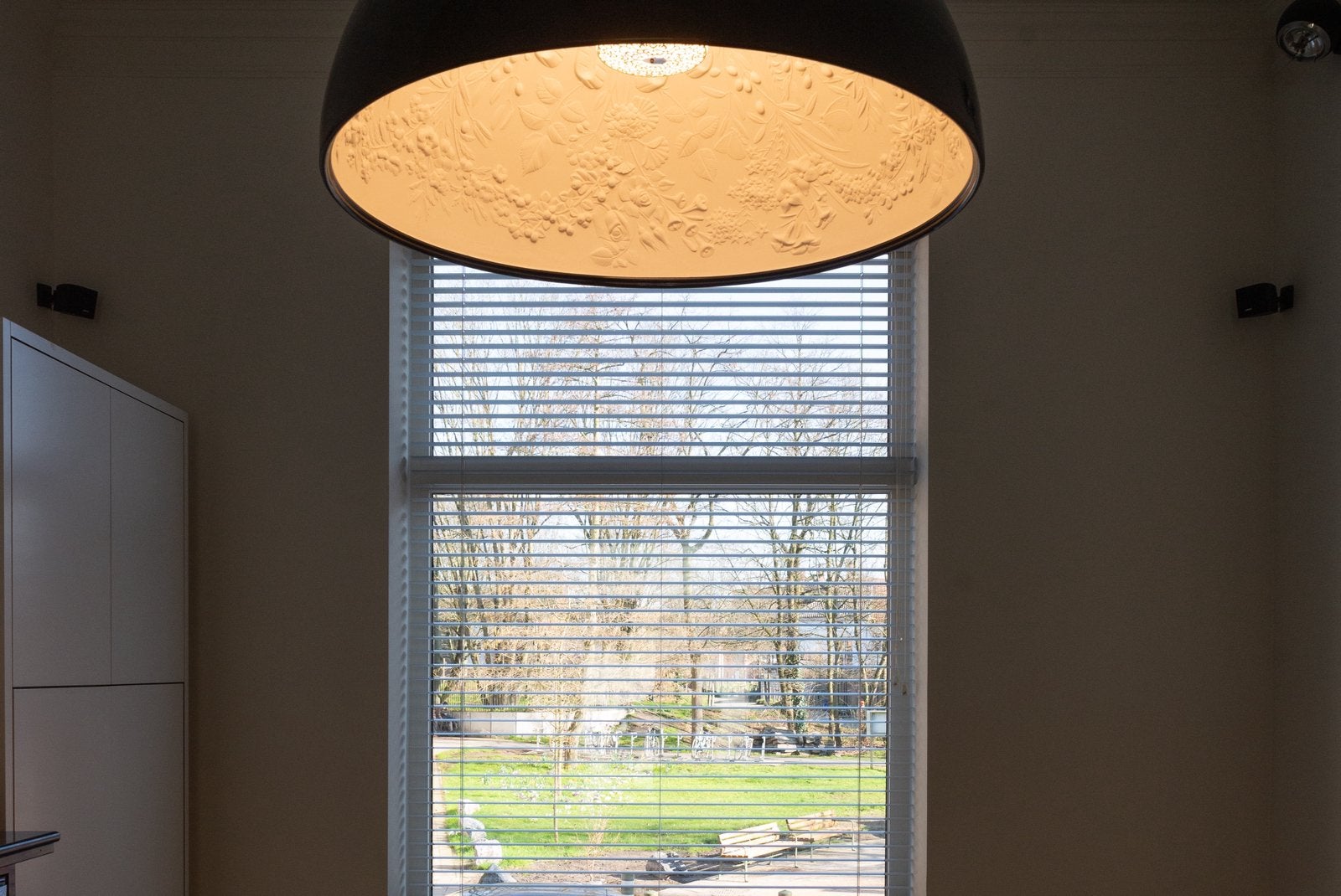 Flos Skygarden 2 hanglamp (90 cm) glanzend zwart, Huis en Inrichting, Overige materialen, Modern, E27 (groot), Zo goed als nieuw
