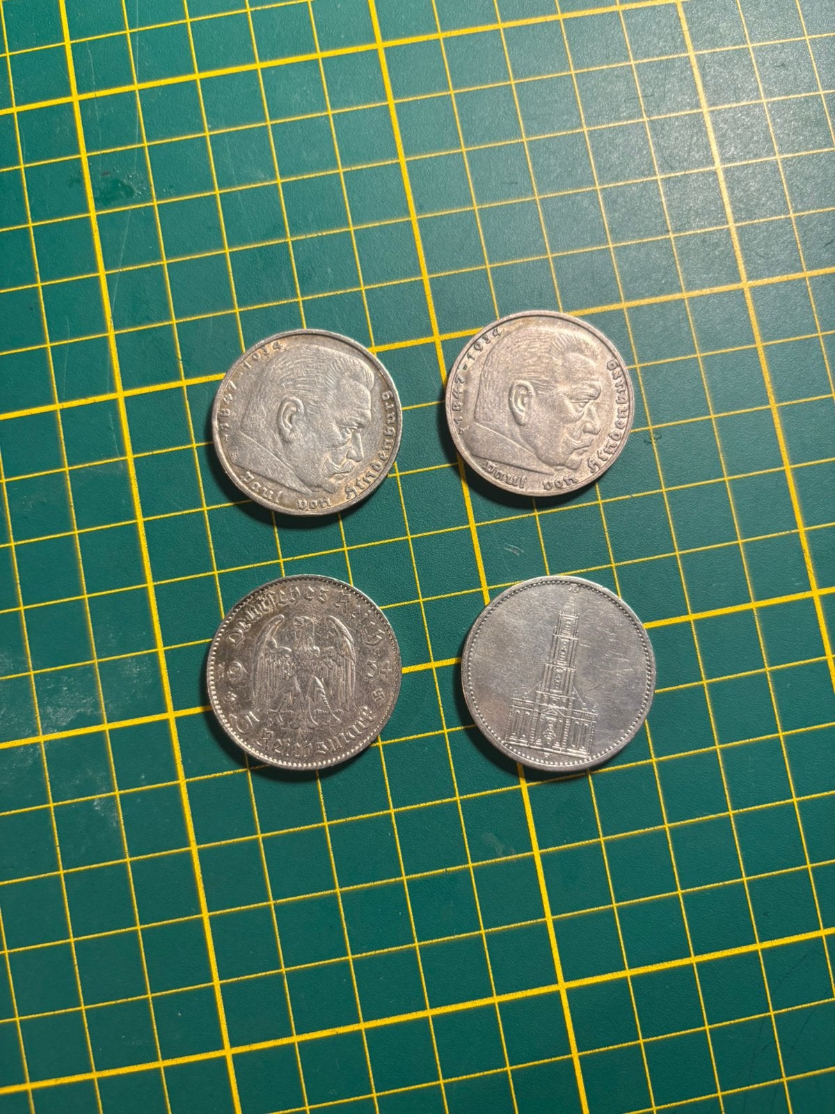 Lot zilveren munten - Duitsland 5 marken, Ophalen of Verzenden, Munten