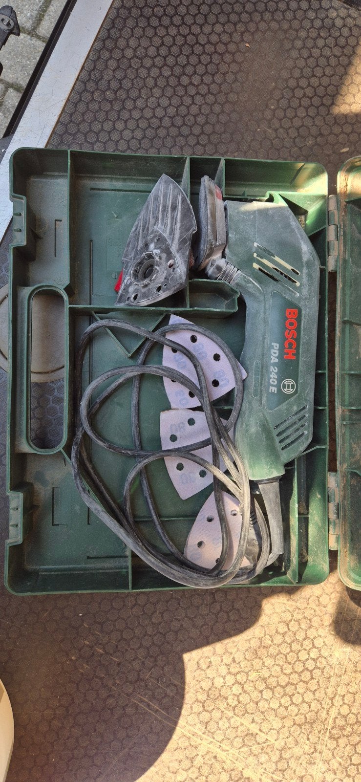 Schuurmachine Bosch., Doe-het-zelf en Bouw, Ophalen, Gebruikt