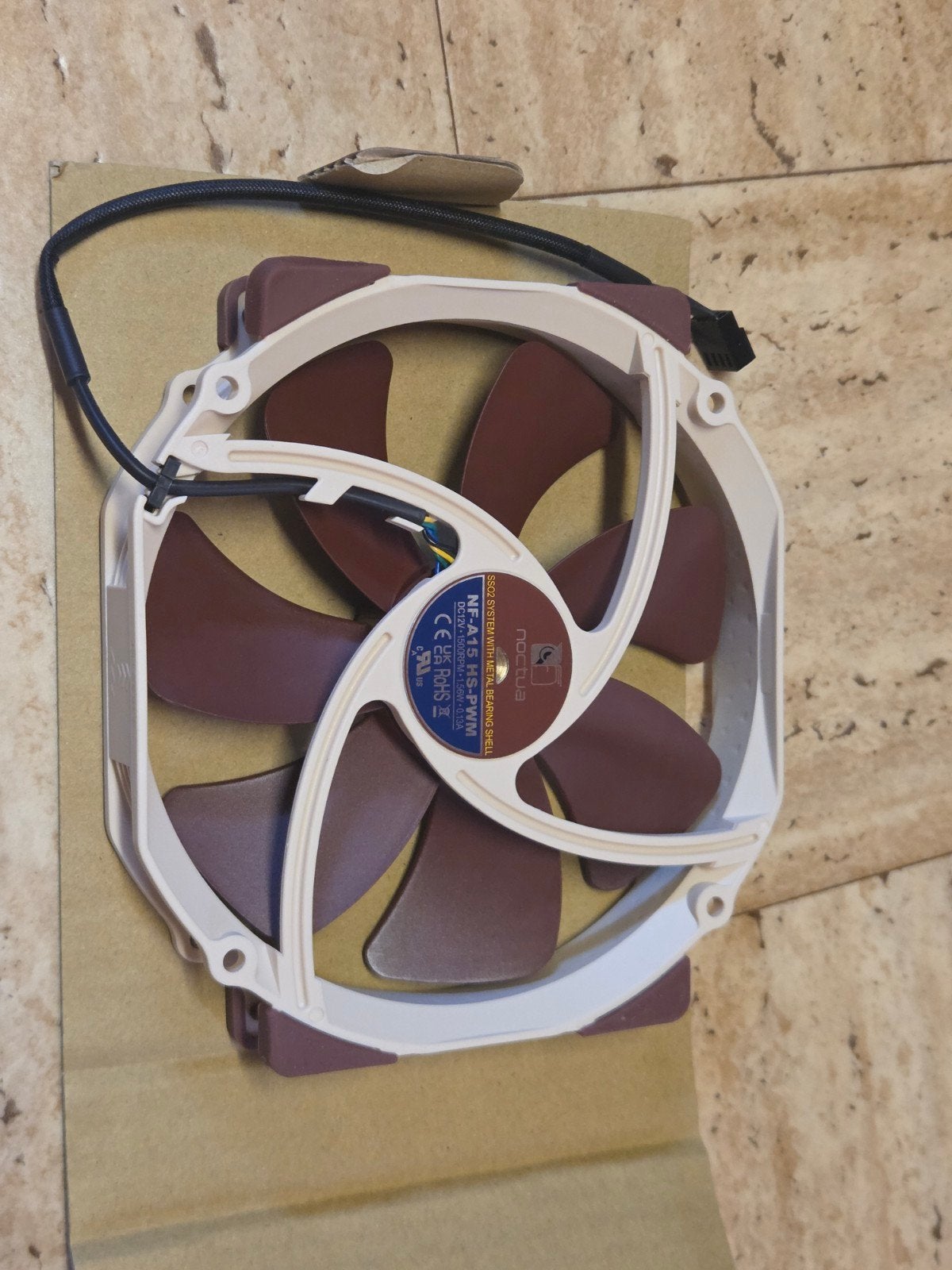 Noctua NF-A15 PWM, Informatique & Logiciels, Refroidisseurs d'ordinateur, Enlèvement, Comme neuf, Refroidisseur ordinateur à air