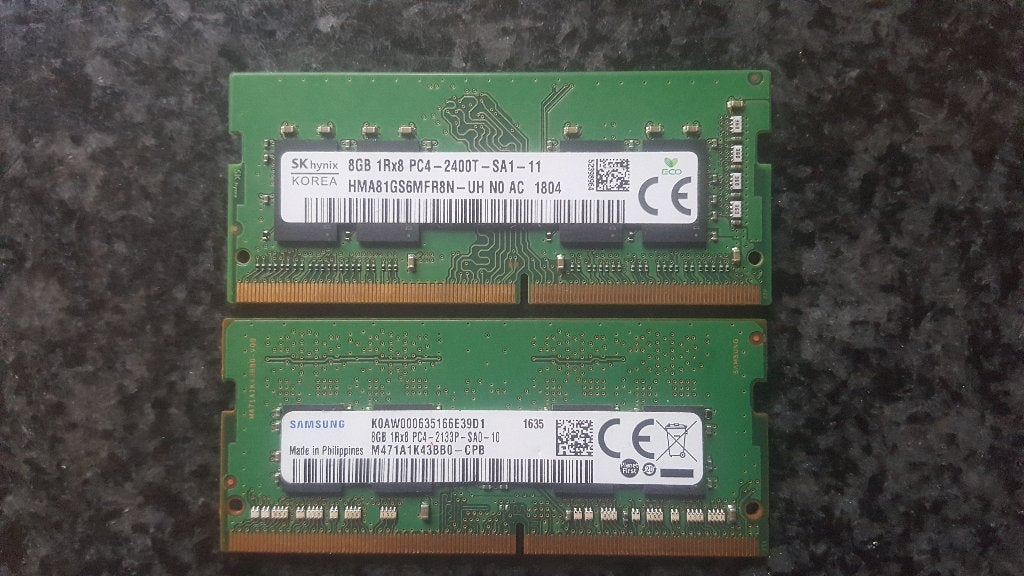 16 Go de RAM DDR4 pour ordinateur portable, 3200 MHz, Informatique & Logiciels, DDR4, Comme neuf, Enlèvement, Laptop