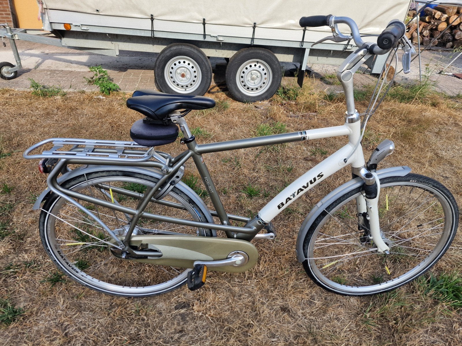 herenfiets batavus foxtrot 28" 57 cm, Fietsen en Brommers, Ophalen, Gebruikt, Versnellingen, Batavus