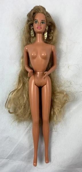Mattel #2316 Hollywood Hair Teresa Pop Vintage 1992 Goud, Verzenden, Zo goed als nieuw, Fashion Doll