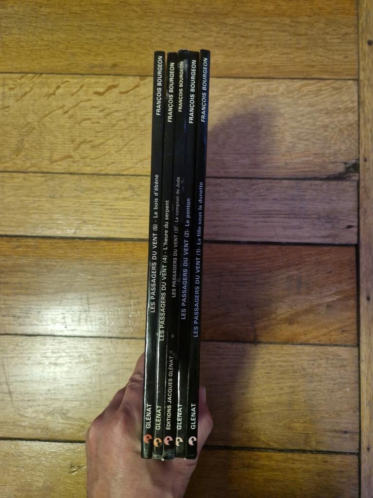Lot de 5 bd les passagers du vent 1 à 5, Livres, Enlèvement ou Envoi