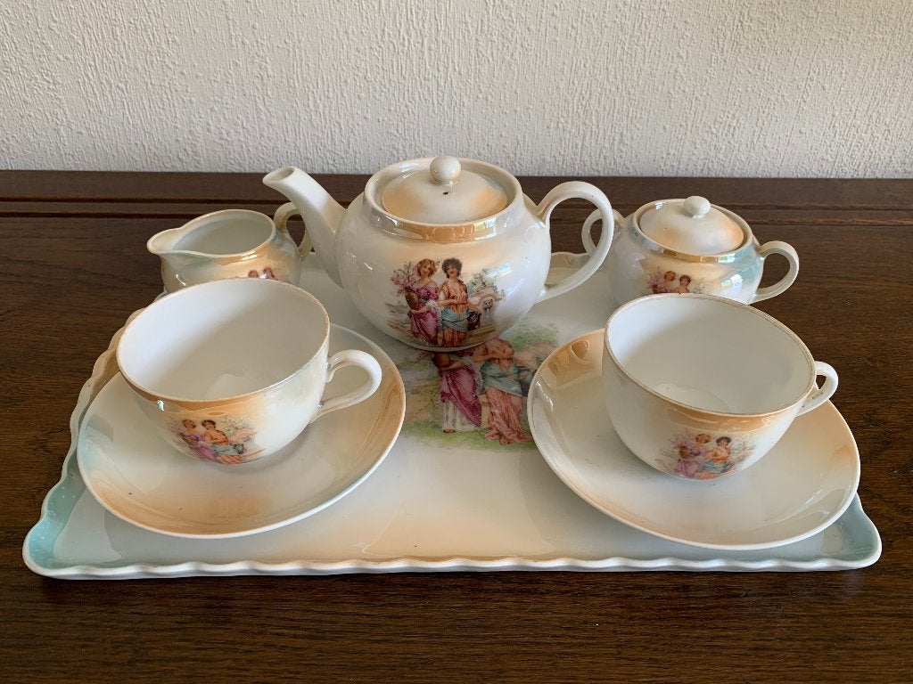 Vintage theeservies, Antiek en Kunst, Ophalen