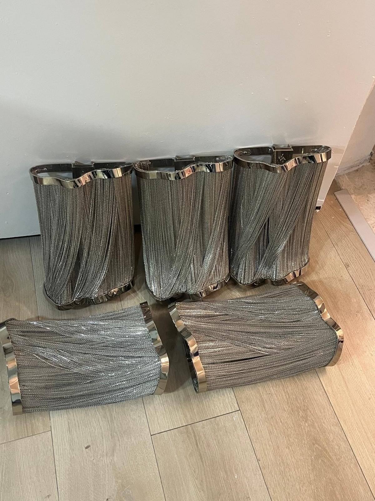 Appliques murales TERZANI – 7 pièces disponibles, Ophalen, Metaal