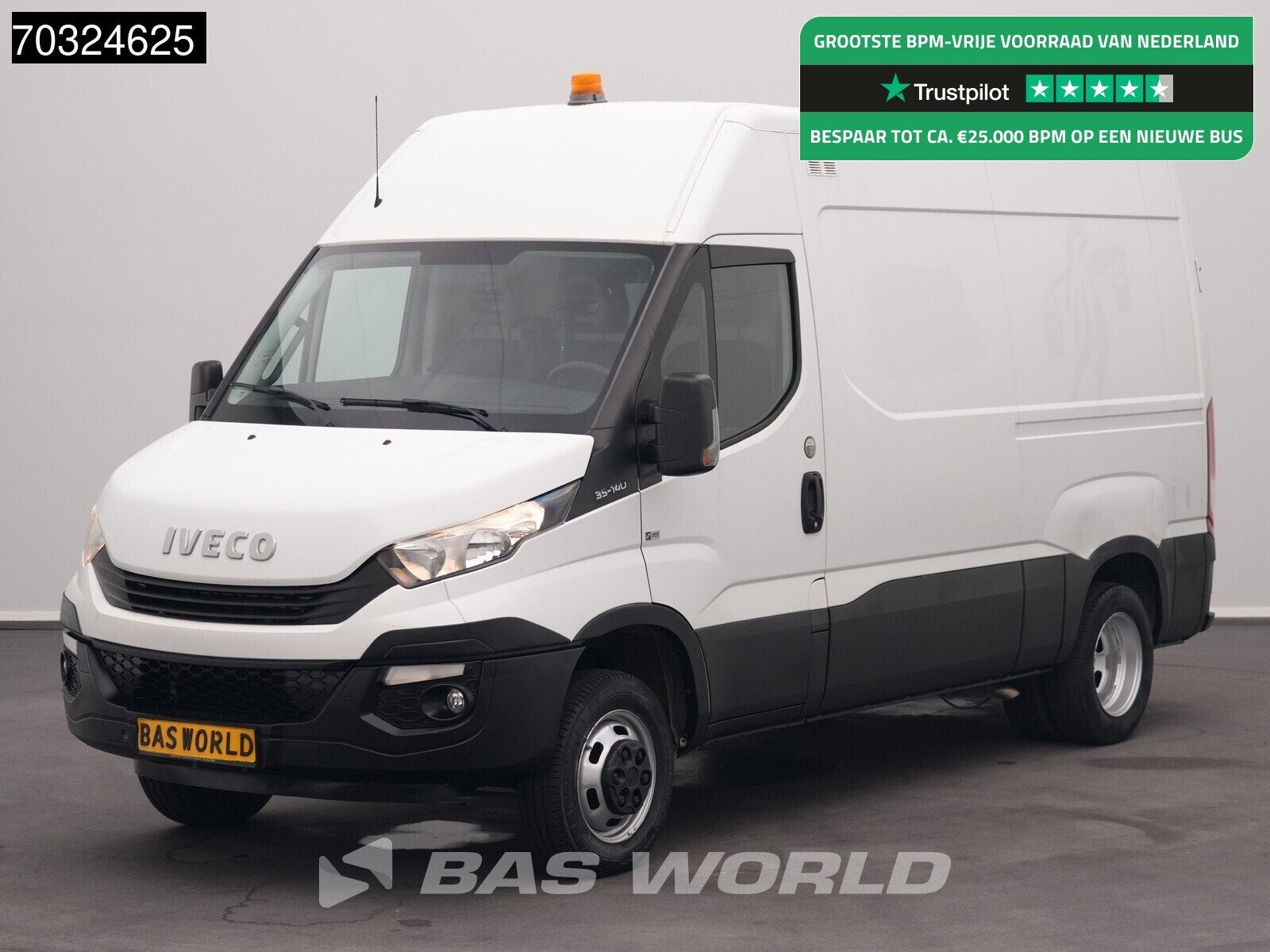 Iveco Daily 35C14 Dubbellucht L2H2 3,5t Trekhaak Airco Cruis, Achat, Euro 6, Entreprise, Boîte manuelle