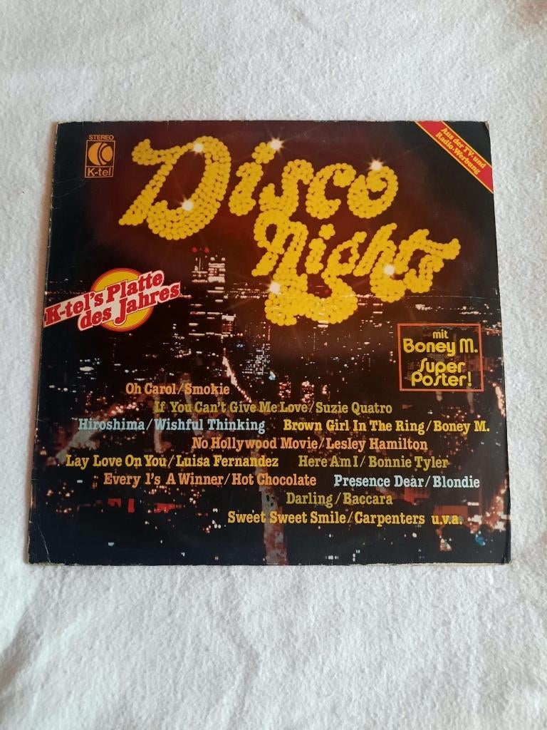 Disco Nights, CD & DVD, Vinyles | Compilations, 12 pouces, Avec pochette intérieure, Autres genres, Enlèvement