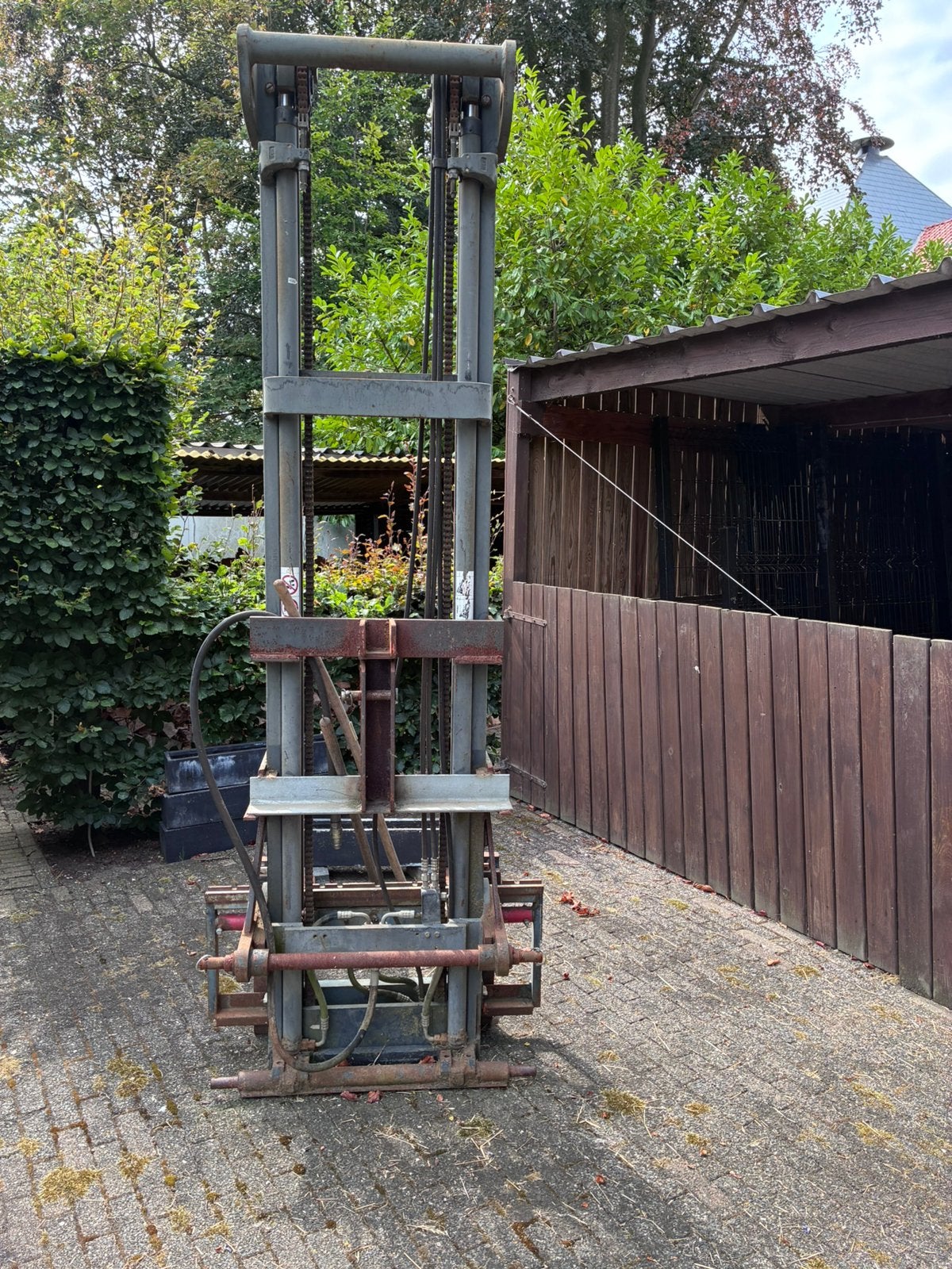 Hefmast Jungheimrich tractor, Zakelijke goederen, Landbouw | Werktuigen, Ophalen, Transport