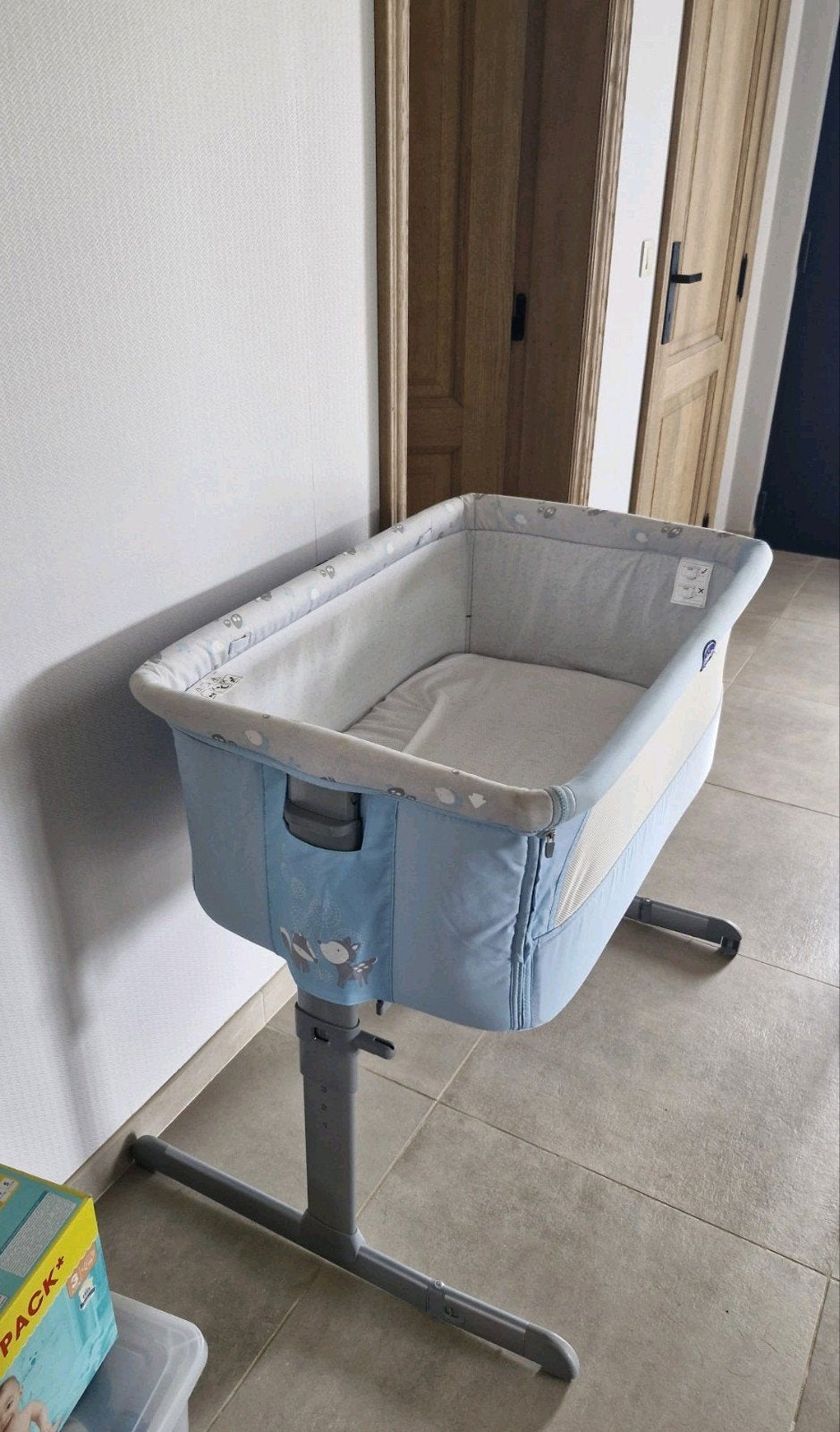 Lichtblauwe cosleeper Chicco, Kinderen en Baby's, Babywiegjes en Ledikanten, Ophalen